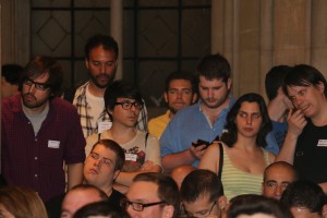 Nervios entre el público