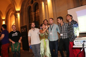 Foto de familia de los organizadores